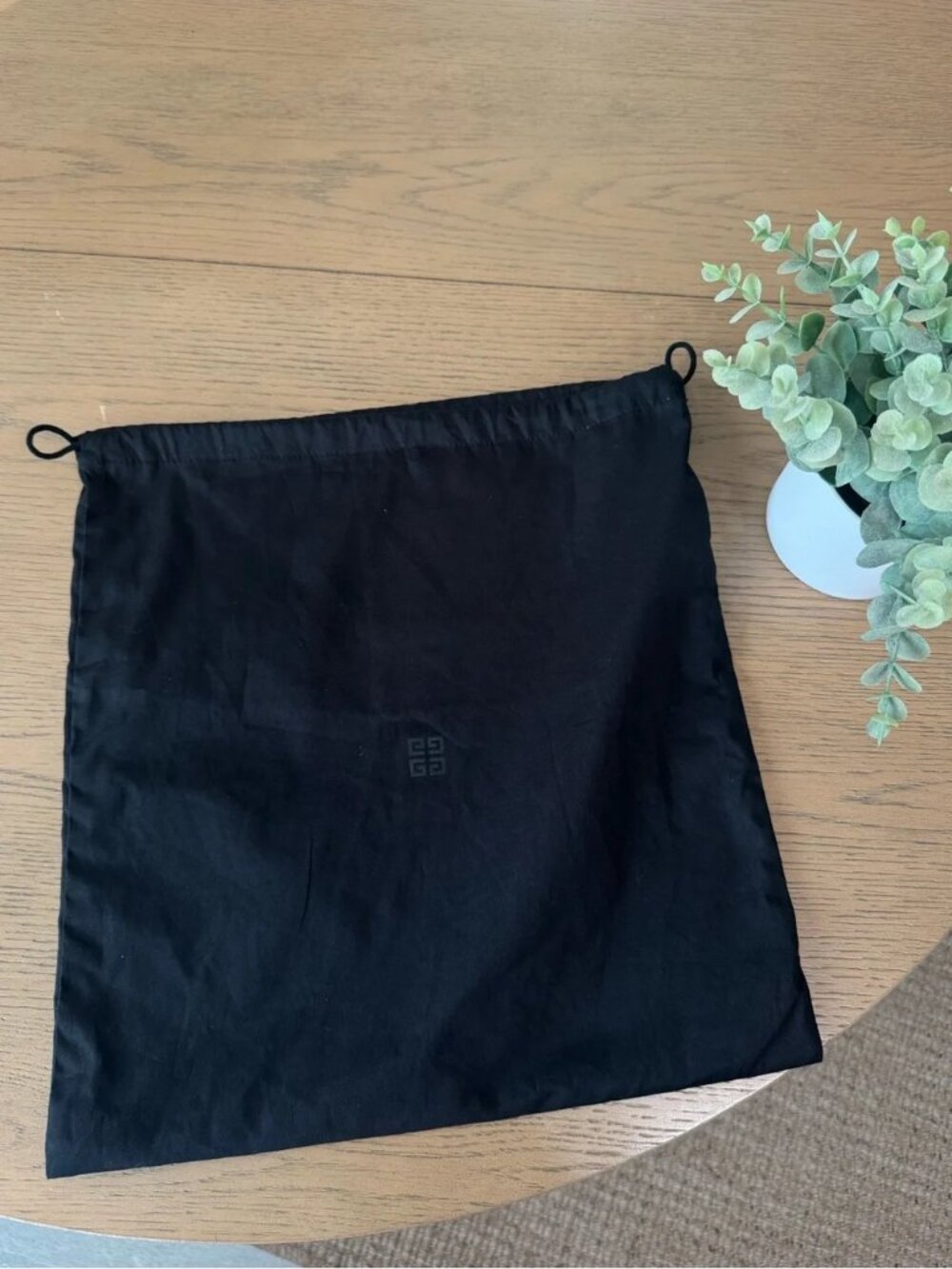 Givenchy Black Dust Bag Large Luxury Designer Storage Pouch Bag - Picture 3 of 4